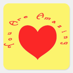 Sticker Carré Vous êtes extraordinaire !