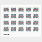 Sticker Carré Vous êtes génial ! (Feuille)