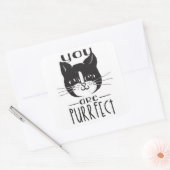 Sticker Carré Vous Êtes Parfait (Enveloppe)