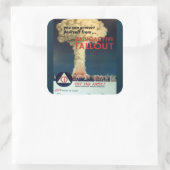 Sticker Carré Vous Pouvez Vous Protéger Contre Les Défaillances (Sac)