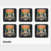 Sticker Carré Vous seul pouvez prévenir les fascistes (Feuille)