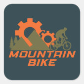 STICKER CARRÉ VTT (Devant)