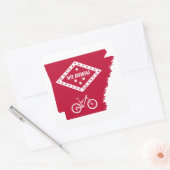 Sticker Carré VTT Arkansas (Enveloppe)