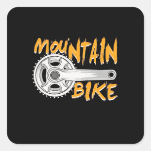 Sticker Carré VTT Art