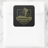 Sticker Carré VTT Downhill Enduro (Sac)