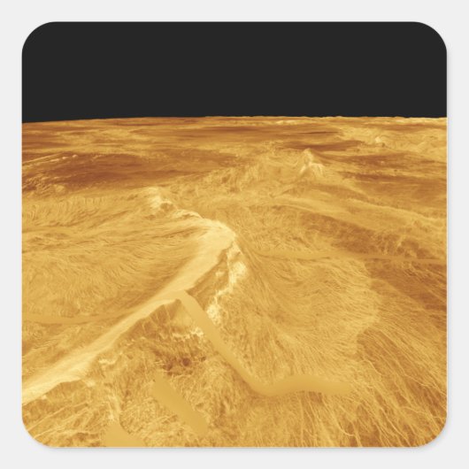 Sticker Carré Vue 3D de Latona Vorona (Devant)