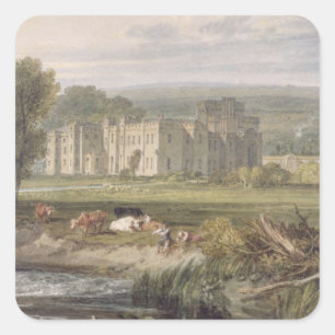 Sticker Carré Vue de Joseph Mallord William Turner   de Hampton