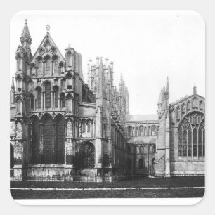 Sticker Carré Vue de la façade est et du choeur, c.1321-40