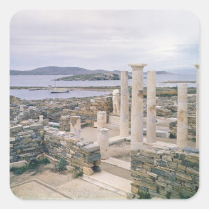 Sticker Carré Vue de la Maison de Cléopâtre