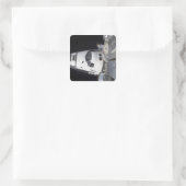 Sticker Carré Vue en grand angle du cabine de l'équipage (Sac)