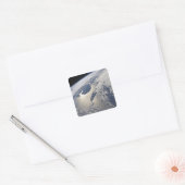 Sticker Carré Vue en haute oblique sur la péninsule de Gaspe (Enveloppe)