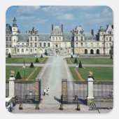 Sticker Carré Vue extérieure (Devant)