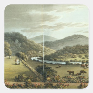 Sticker Carré Vue générale des avants du sud et est du