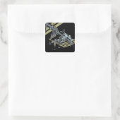 Sticker Carré Vue générée par ordinateur 12 (Sac)
