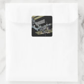 Sticker Carré Vue générée par ordinateur 15 (Sac)