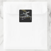 Sticker Carré Vue générée par ordinateur 19 (Sac)