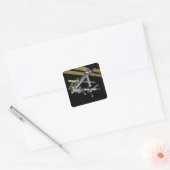 Sticker Carré Vue générée par ordinateur 20 (Enveloppe)
