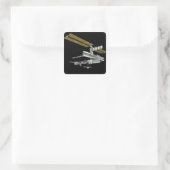Sticker Carré Vue générée par ordinateur 26 (Sac)