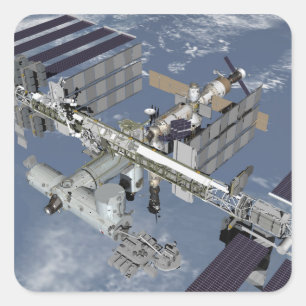 Sticker Carré Vue générée par ordinateur 5