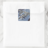 Sticker Carré Vue générée par ordinateur 6 (Sac)