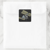 Sticker Carré Vue générée par ordinateur 9 (Sac)