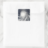 Sticker Carré Vue satellite de l'ouragan Celia (Sac)