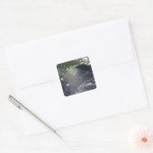 Sticker Carré Vue satellite des fuites d'huile (Enveloppe)