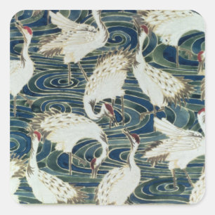 Sticker Carré Wallpaper design, by the Silver Studio, c.1890