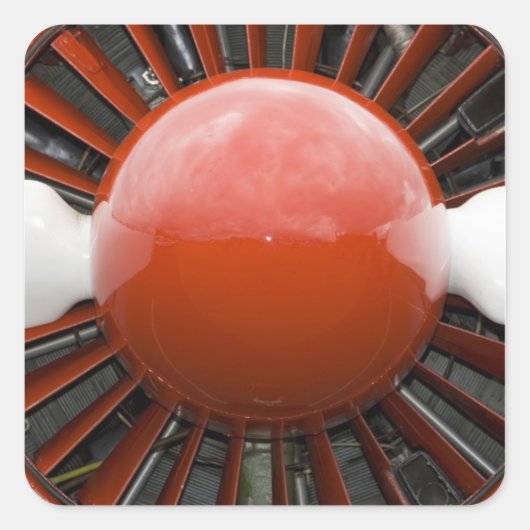 Sticker Carré Washington, Olympia, Salon militaire. 5 (Devant)