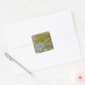 Sticker Carré Water Lilies (1919) Claude Monet Impressionnism Ar (Enveloppe)