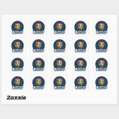 Sticker Carré Watts up (Feuille)