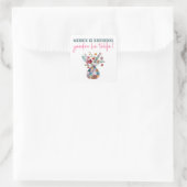Sticker Carré wedding gift bag (Sac)
