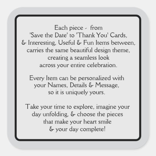 Sticker Carré Welcome Pt 2 (Devant)