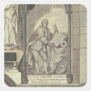 Sticker Carré West Side of Poet's Corner, assiette 25 de 'Westmi