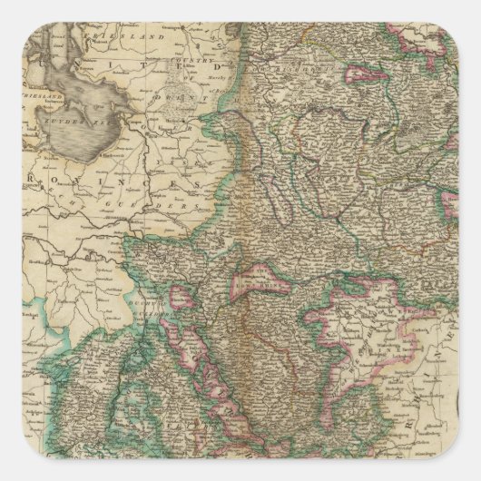 Sticker Carré Westphalie (Devant)