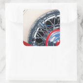 Sticker Carré Wheel (Sac)