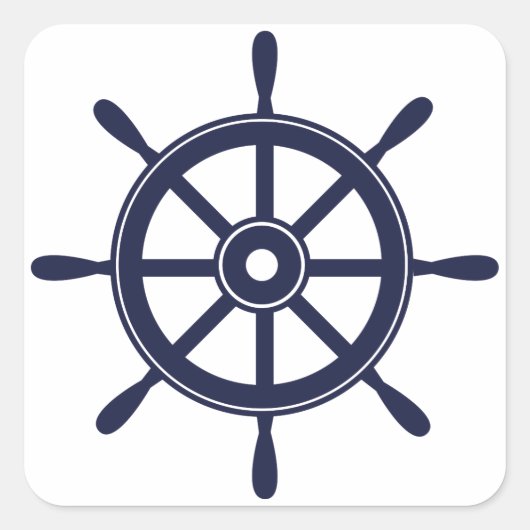 Sticker Carré Wheel (Devant)