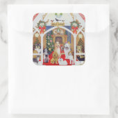 Sticker Carré whisky noir et blanc (Sac)