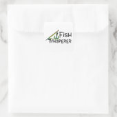 Sticker Carré Whisperer de poisson (Sac)
