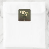 Sticker Carré White Roses, 1875 (Sac)