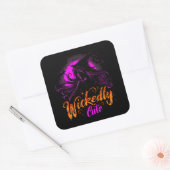 Sticker Carré Wickedly Cute | ExDesigner | Halloween (Enveloppe)