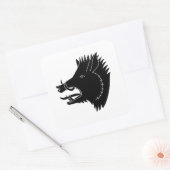Sticker Carré Wild Boar (Enveloppe)