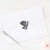 Sticker Carré Wild Thing | Je vais te manger (Enveloppe)