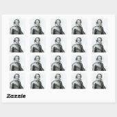 Sticker Carré William Cavendish 1er duc de Newcastle (Feuille)