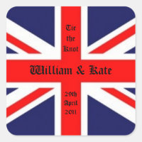 William & Kate Mariage-Union Jack