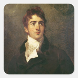 Sticker Carré William Lamb, 2e vicomte Melbourne