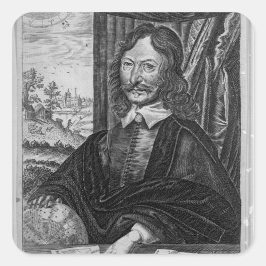 Sticker Carré William Lilly (Devant)