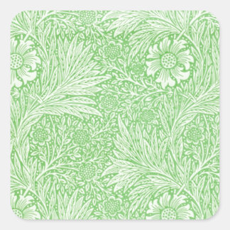 Sticker Carré William Morris Arts and Crafts Design