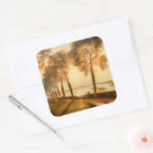 Sticker Carré William Turner - Mortlake Terrace (Enveloppe)