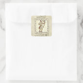 Sticker Carré William vs Harold (Sac)